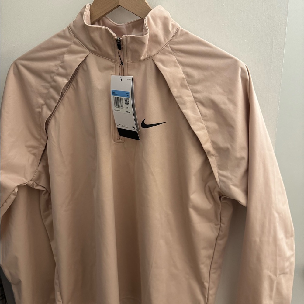 Nike Tan Golf Pullover